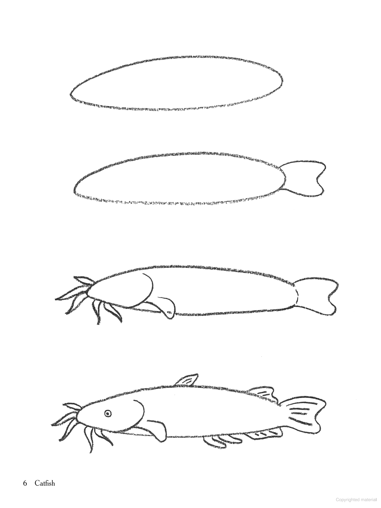 How to Draw Aquarium Animals