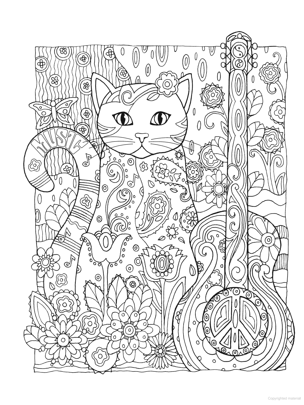 DVR Creative Haven® Coloring Book: Creative Cats