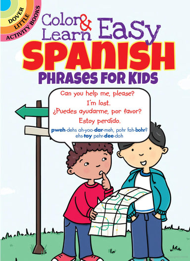 DVR Color & Learn: Easy Spanish Phrases For Kids