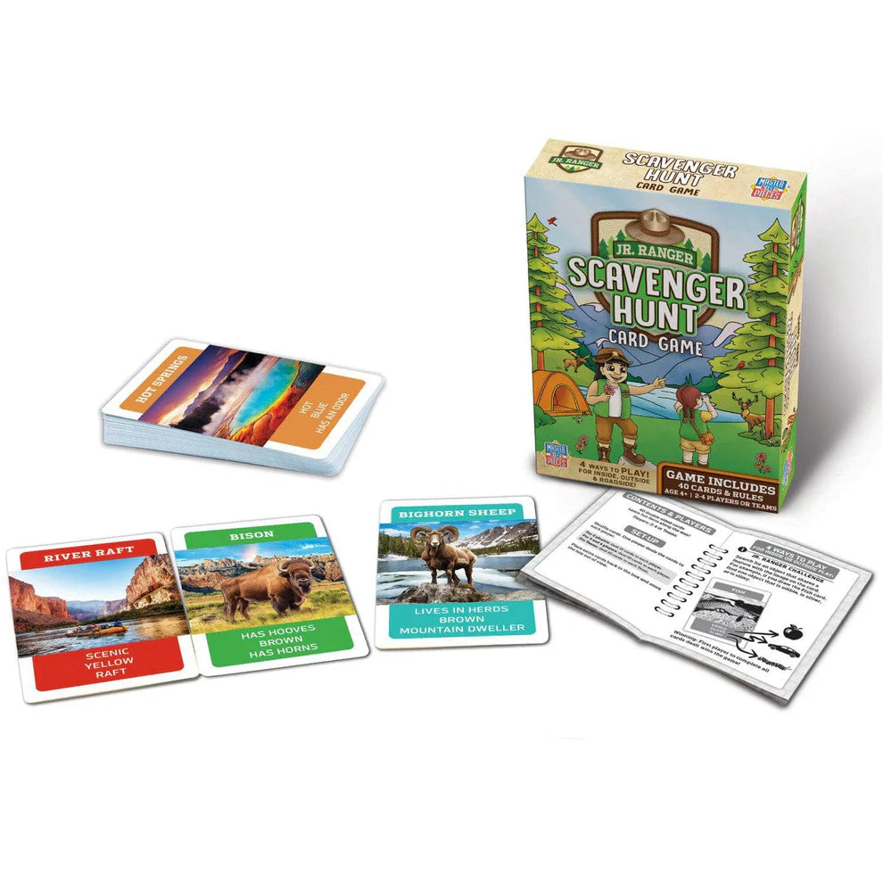 Jr. Ranger Scavenger Hunt Card Game