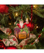 I Believe in Wine Santa on Wine Barrel Ornament