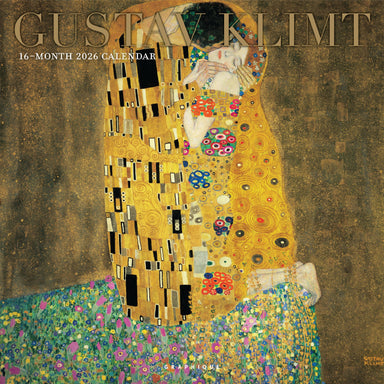 Gustav Klimt 2026 Wall Calendar