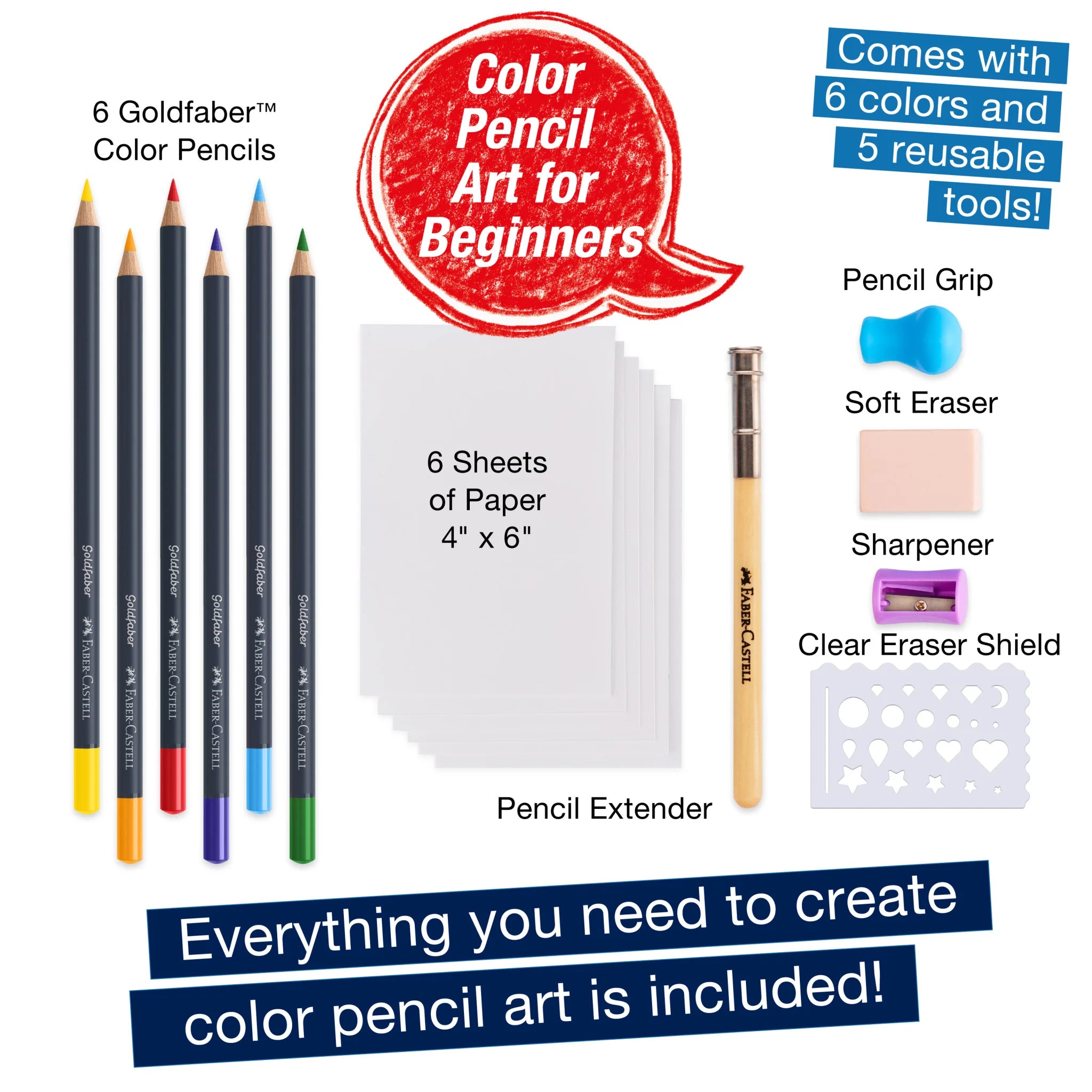 Faber-Castell Goldfaber Color Pencil Art Set