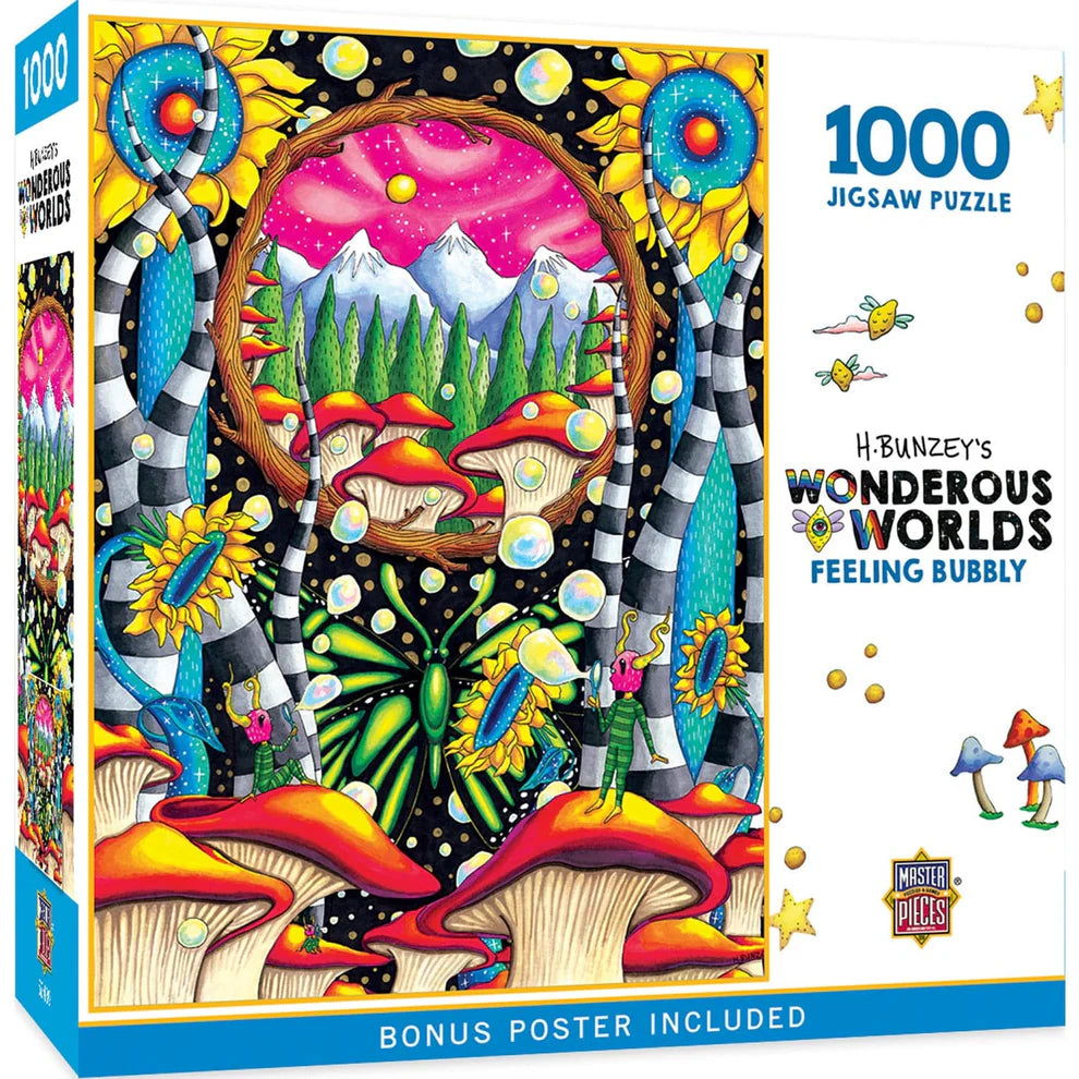 Feeling Bubbly 1000 Piece Wonderous Worlds Puzzle