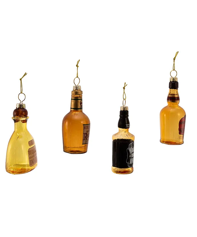 Liquor Bottle Ornament - Single, Various Options