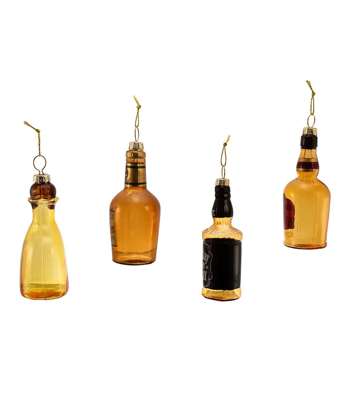 Liquor Bottle Ornament - Single, Various Options
