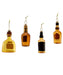 Liquor Bottle Ornament - Single, Various Options