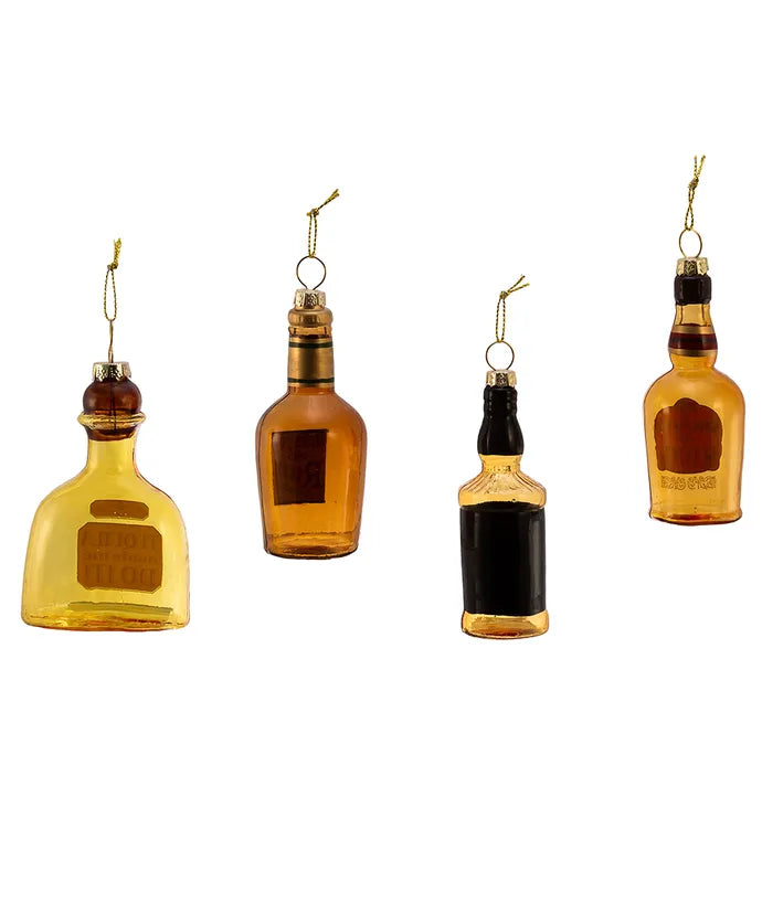 Liquor Bottle Ornament - Single, Various Options