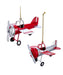 Metal Airplane Ornament - Single, Various Options