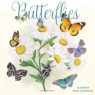 Butterflies 2026 Wall Calendar