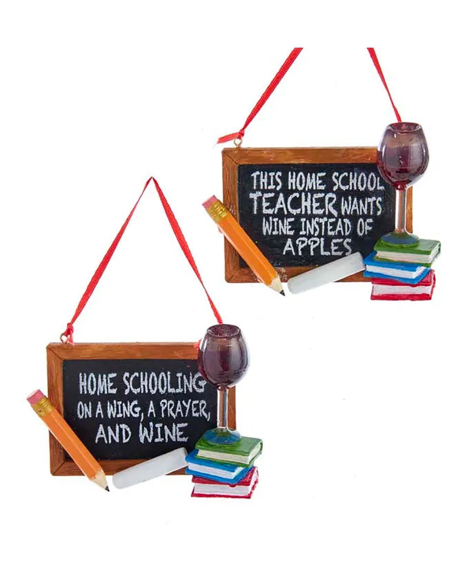 Home School Ornament - (Single) Various Options