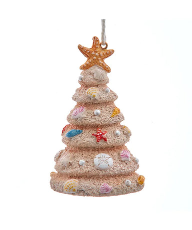 Sandcastle Christmas Tree Ornament