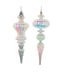 Opalescent Finial Ornament - Single, Various Styles