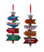 Activity Sign Ornament - Single, Various Styles