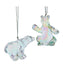 Acrylic Opalescent Bear Ornament - Single, Various Styles