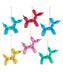 Shiny Balloon Dog Ornament (Single) - Various Colors