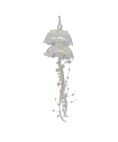 Glass Jellyfish Ornament