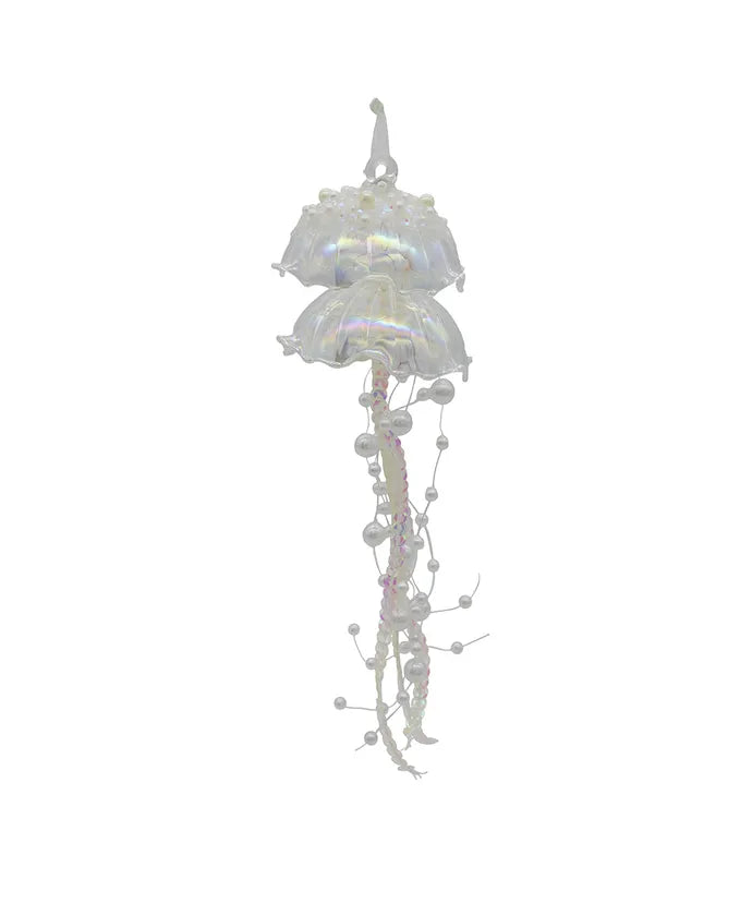 Glass Jellyfish Ornament