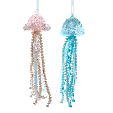 Glass Jellyfish Ornament (Single) - Random Color