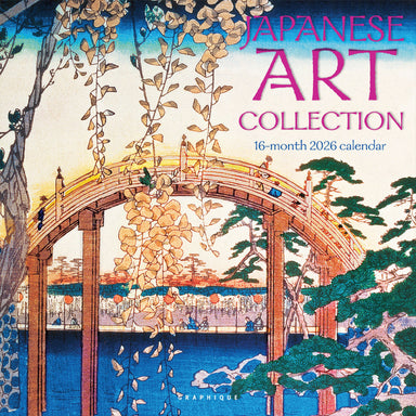 Japanese Art Collection 2026 Wall Calendar