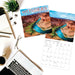 Wonders Of The World 2025 Mini Wall Calendar    