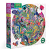 eeBoo Paradise Garden 500 Piece Round Puzzle