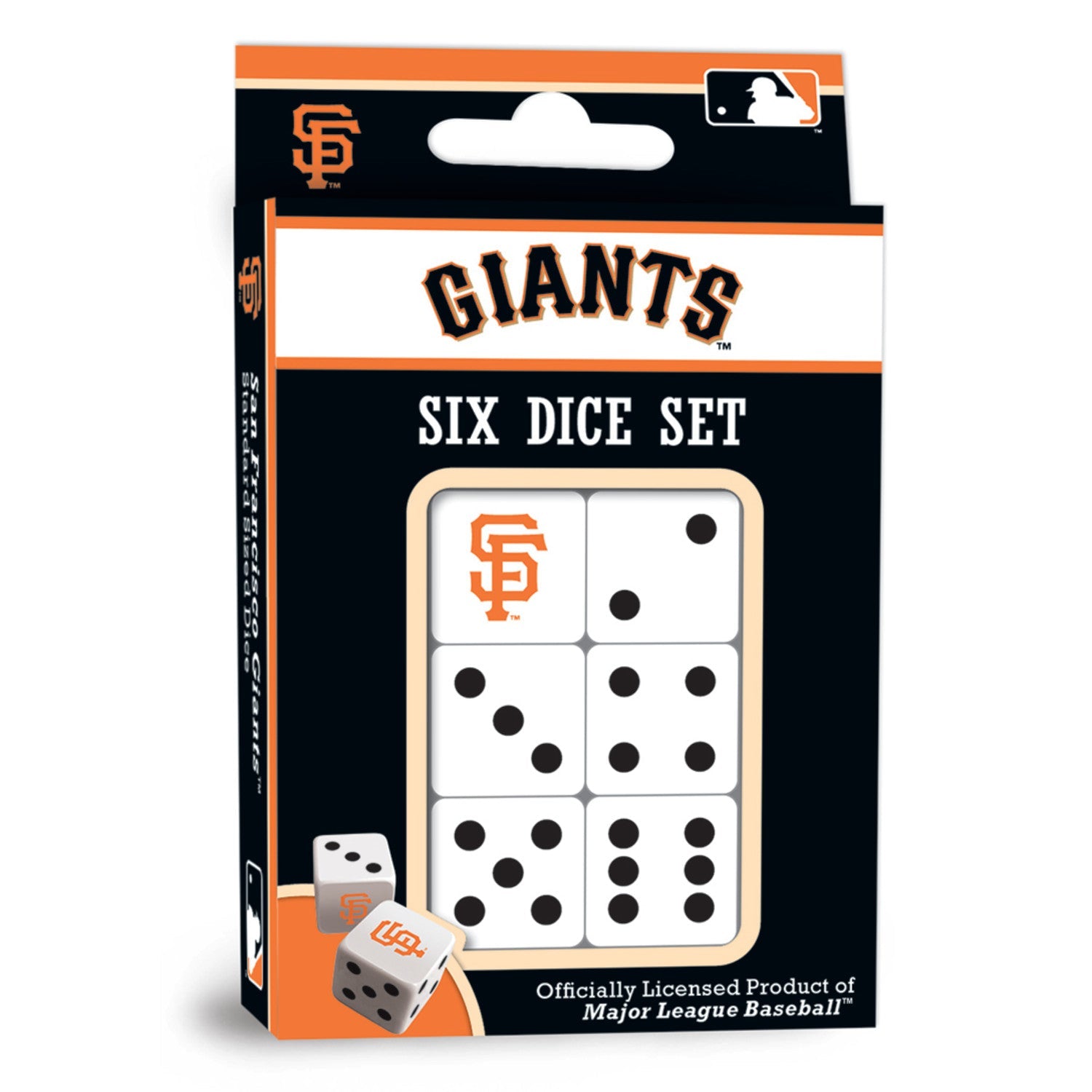 San Francisco Giants Dice - Set of 6    