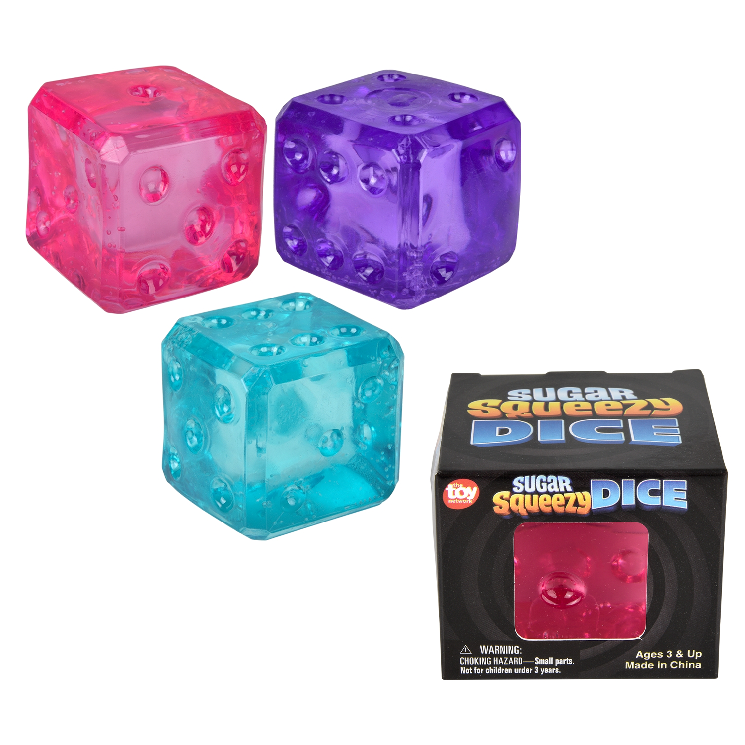 TTN Squeezy Sugar Dice  (Single) - Random Color