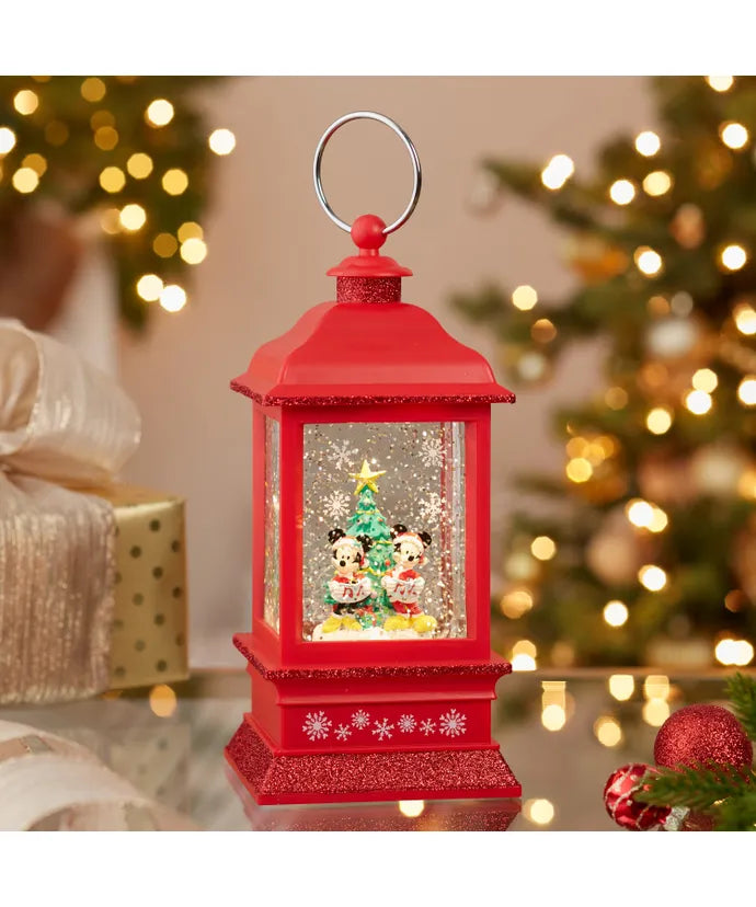 LED Musical Red Disney Micky and Minnie Mouse Water Lantern