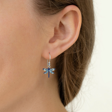 Holly Yashi Dragonfly Dreams Earrings - Indigo