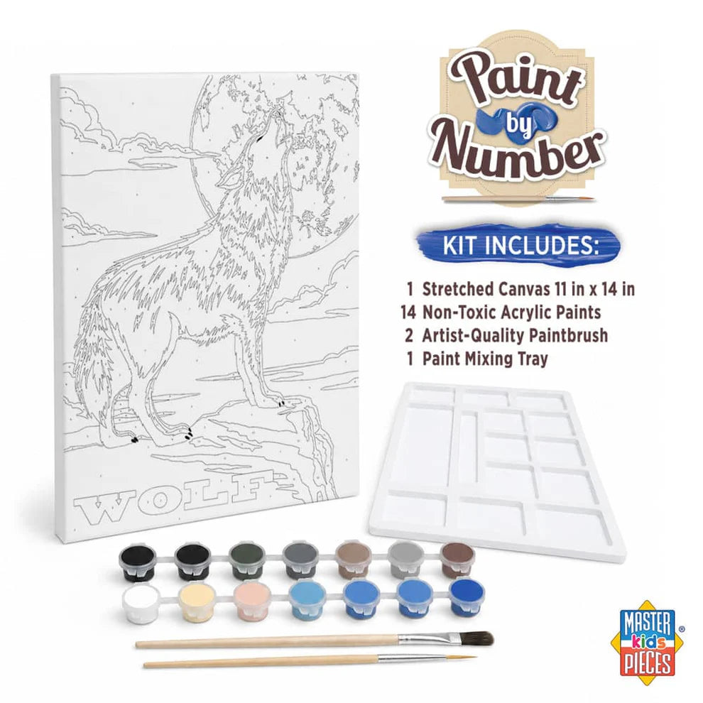 MSTR Wolf Paint-by-Number Kit