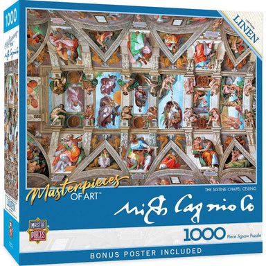 The Sistine Chapel Ceiling 1000 Piece Masterpieces of Art Puzzle
