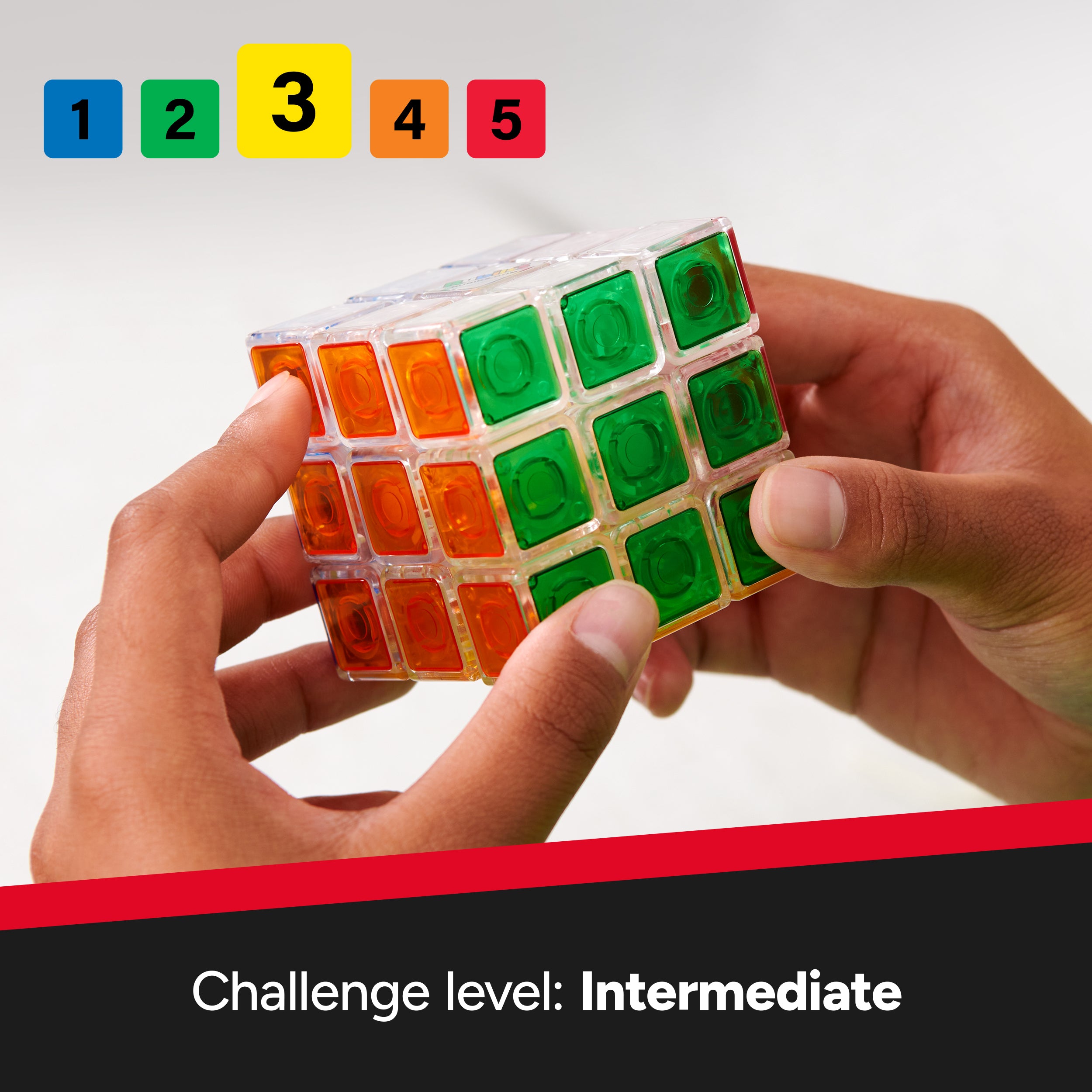 Rubik's cube 3x3 Crystal