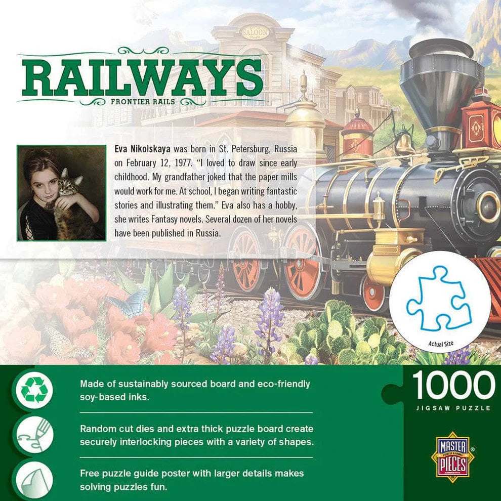Frontier Rails 1000 Piece Railways Puzzle
