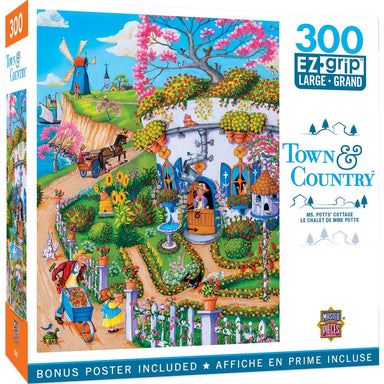 Ms. Potts' Cottage 300 Piece Town & Country Puzzle