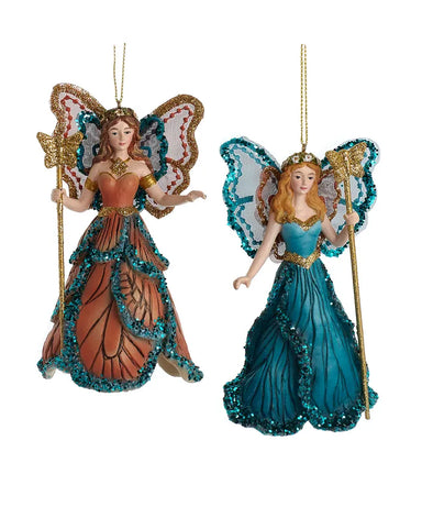 Fairy Queen With Staff Ornament - Single, Various Styles