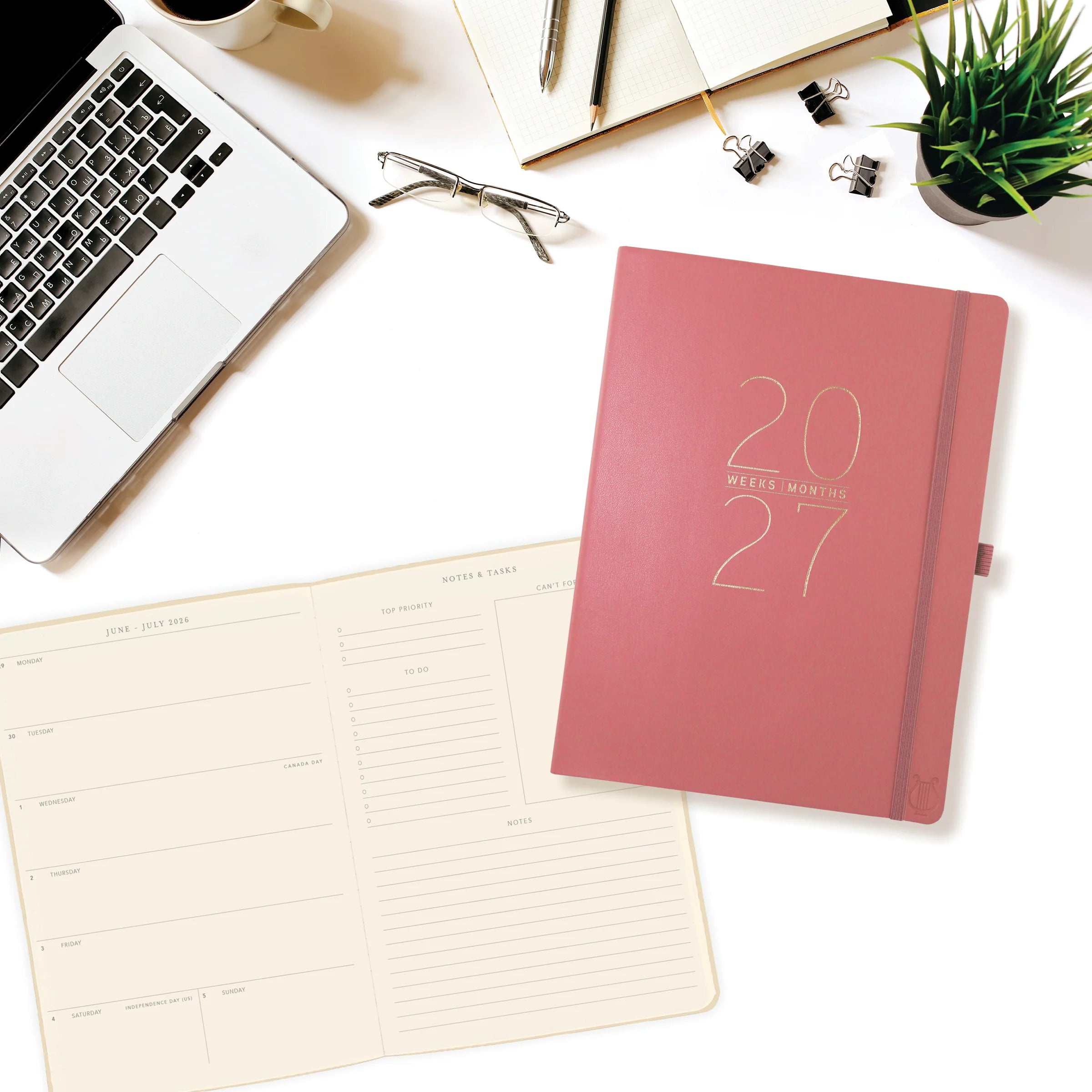 GRPH Apollo Collection: Mauve 2027 Engagement Calendar