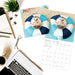 The Happiest Hedgehogs 2025 Wall Calendar    