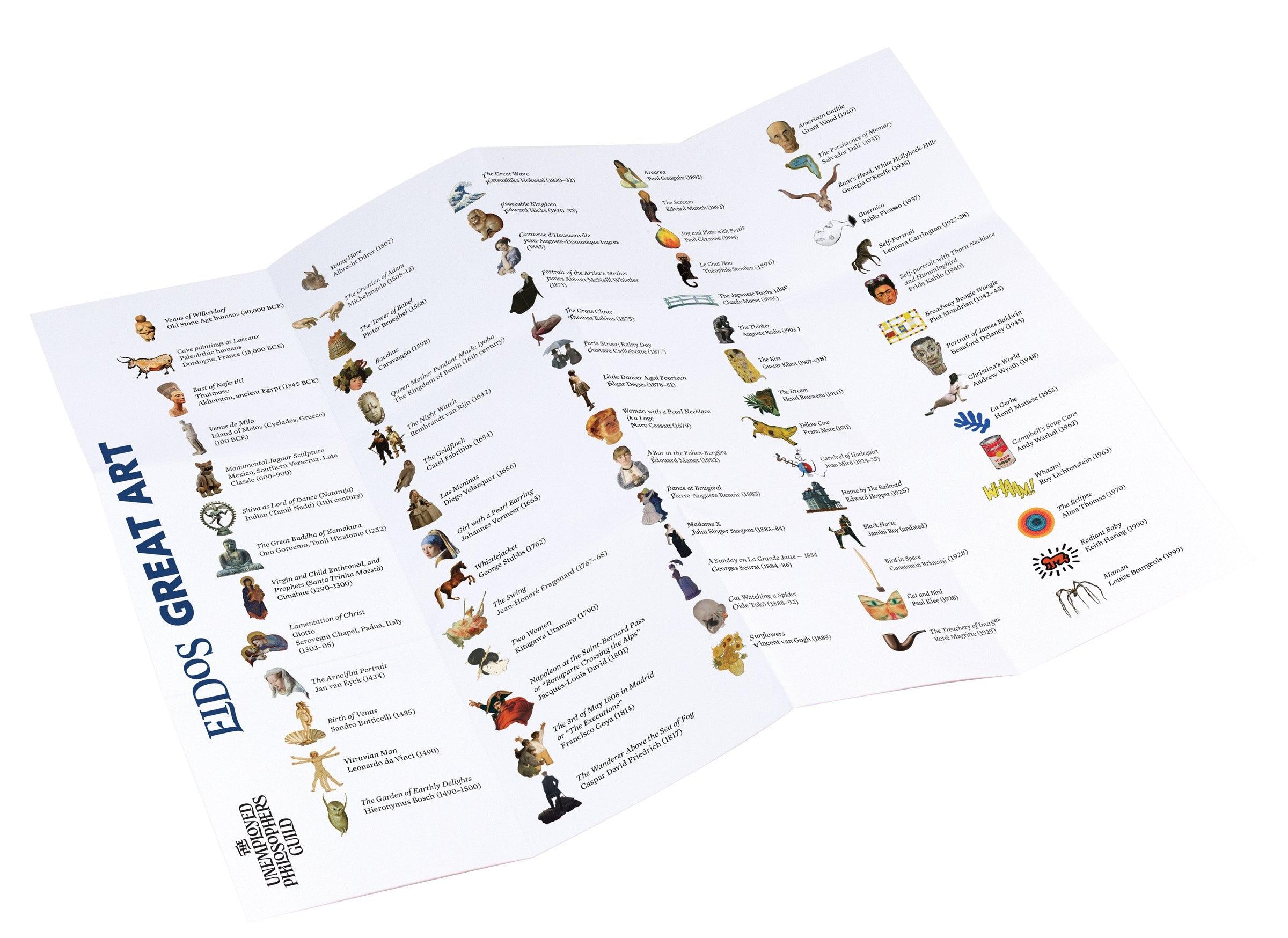 UPG EIDOS - Great Art Image Matching Card Game