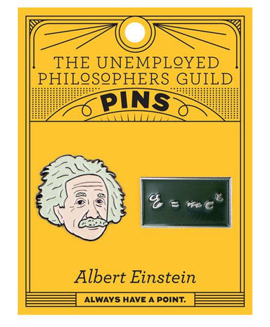 UPG Einstein & E=mc² Enamel Pin Set