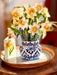 English Daffodils Pop Up Flower Bouquet Greeting Card    