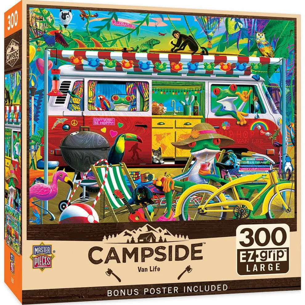 Van Life Campside 300 Piece Large Format Puzzle