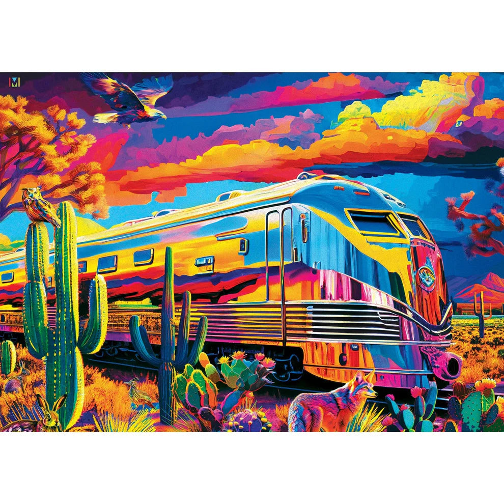 Desert Express Roadsides of The Southwest 500 Piece Puzzle