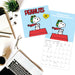 Peanuts Happiness 2025 Mini Wall Calendar    