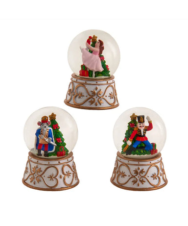 Nutcracker Ballet 45mm Waterglobe: (Single) Various Styles