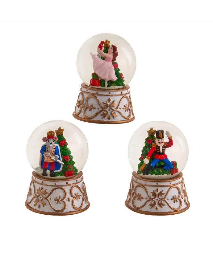 Nutcracker Ballet 45mm Waterglobe: (Single) Various Styles