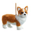 Plush Corgi Ornament