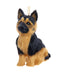 Plush German Shephard Ornament