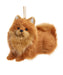 Plush Pomeranian Ornament