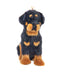 Plush Rottweiler Ornament